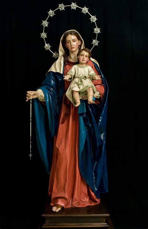 imagenes de la virgen del rosario