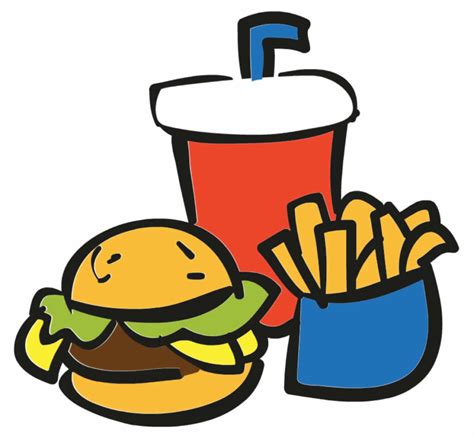 Vetores de Fastfood De Desenho Vetorial e mais imagens de Alimentação