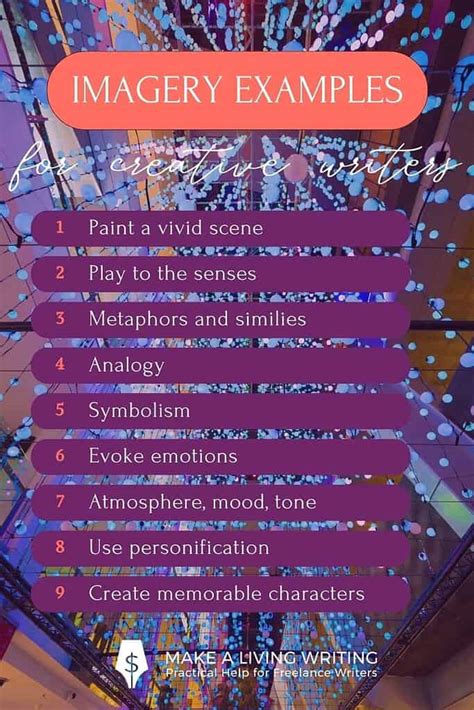 Imagery Examples List