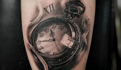 Images Of Pocket Watch Tattoos 100 Tattoo Designs For Men Cool Timepieces