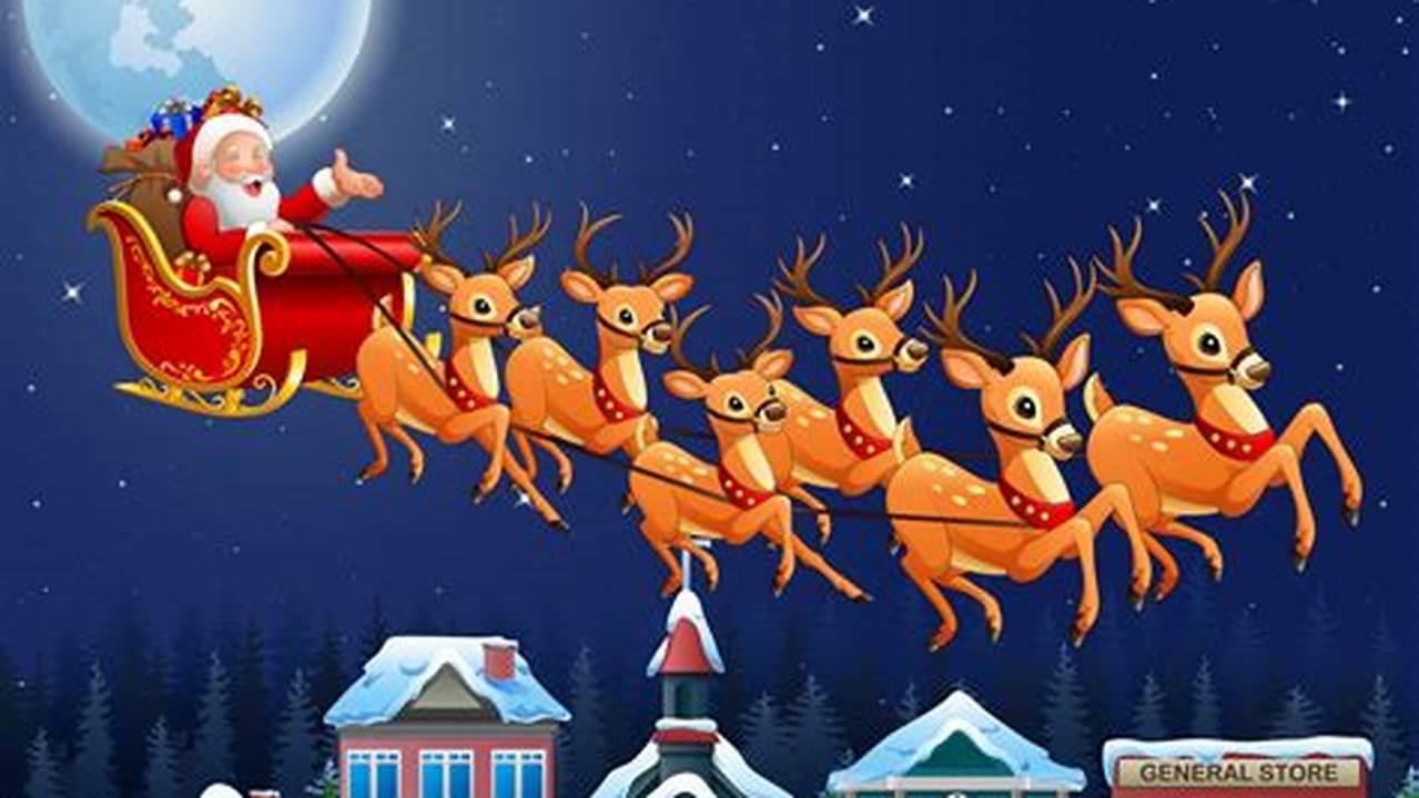 Discover the Magic: Uncover the Enchanting World of Santa's Reindeer in SVGs