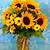 images of sunflower bouquets