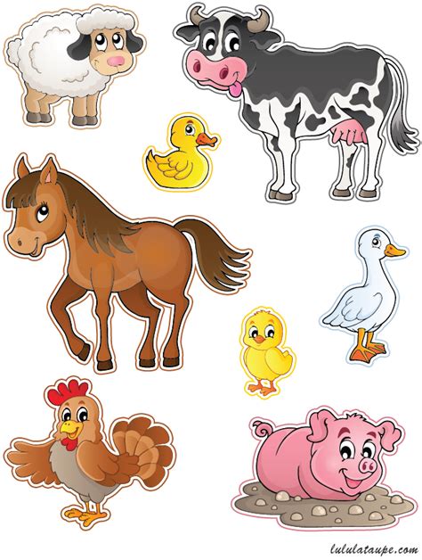 images des animaux de la ferme