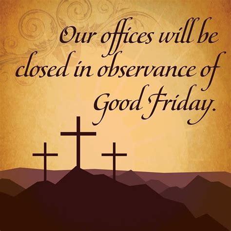 images of closed in observance of good friday