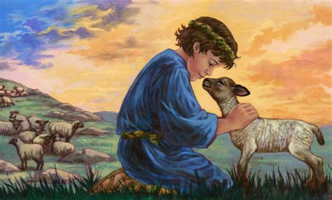 images of david as a shepherd boy