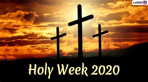 images of holy week 2020