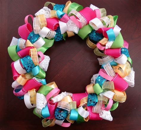 images of ribbon wreaths