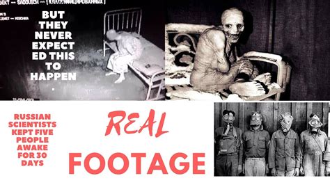 images of the russian sleep experiment