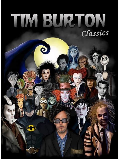 images of tim burton characters