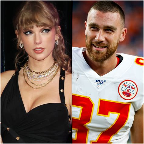 images of travis kelce and taylor swift