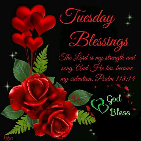 images of tuesday blessings