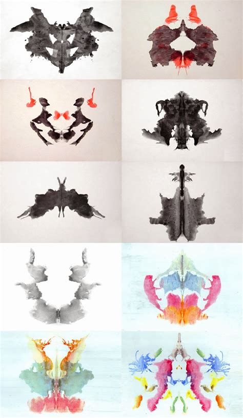 images on rorschach tests