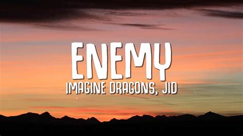 imagine dragons enemy lyrics solo