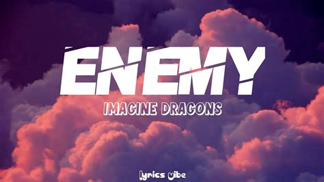 imagine dragons enemy text