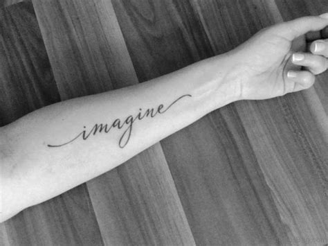Famous Imagine Tattoo Designs 2023