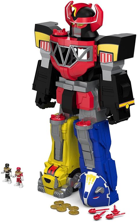 Power Rangers Imaginext Morphin Megazord Figure Set 2018 Mattel Toys