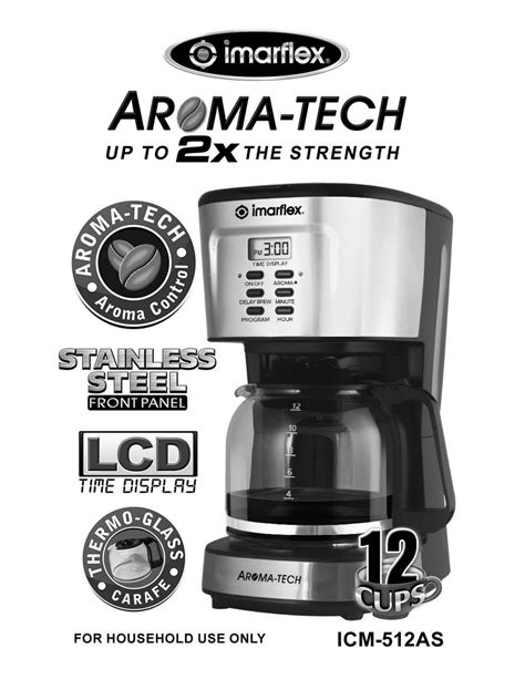 Imarflex Coffee Maker Manual