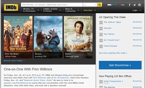 imdb movie database search
