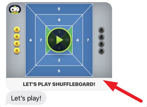 Imessage Shuffleboard Rules