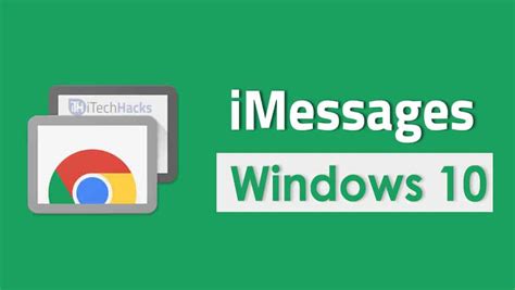 imessages for windows 10