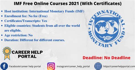 imf courses 2021