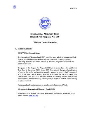 imf grant format