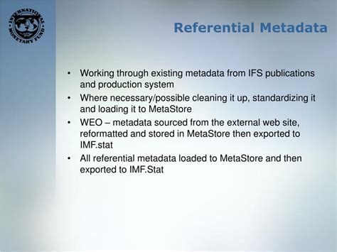 imf metadata