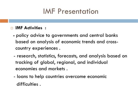 imf powerpoint