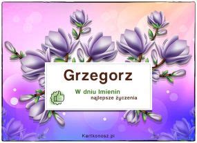 imieniny grzegorza daty