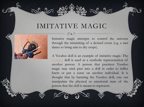 imitative magic examples