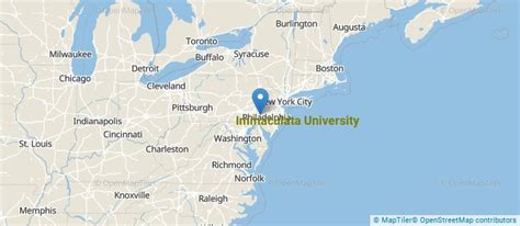 immaculata university malvern pa map