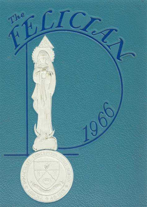 immaculate conception high school yearbook
