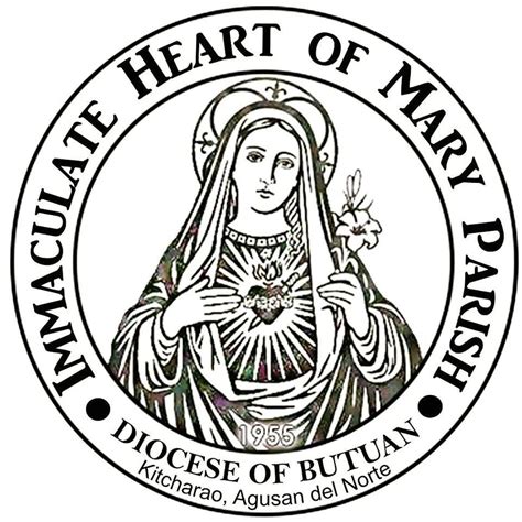 immaculate heart of mary parish logo