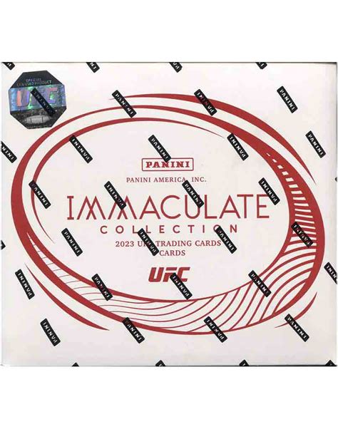 immaculate ufc hobby box
