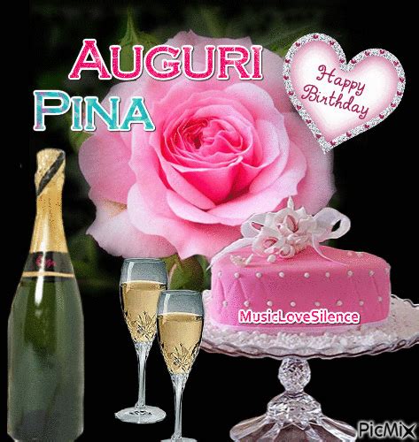 immagini auguri buon compleanno pina