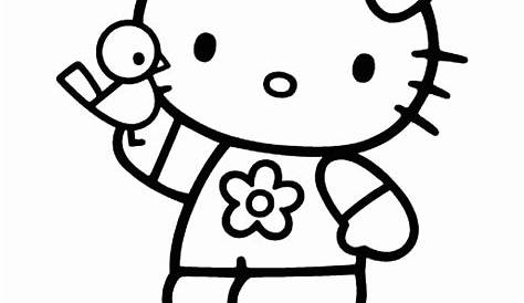 Hello Kitty da colorare: stampa qui immagini da colorare - 2017