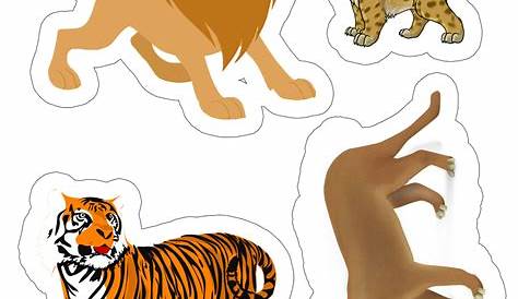 Disegni di Animali da Ritagliare e Incollare per Bambini | Disegnare