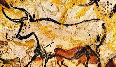 Grotta Arte - Lascaux - grotta preistorica pittura di esecuzione di