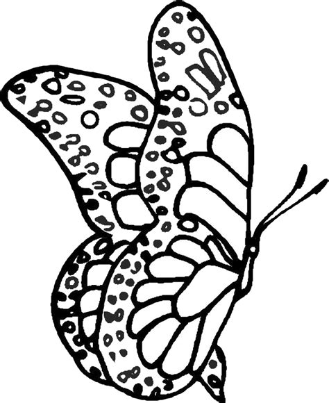 Disegni di Farfalle da Colorare portalebambini.it