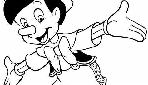 Pinocchio Da Colorare Per Bambini - Coloring book collection
