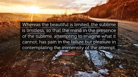 immanuel kant beauty quote