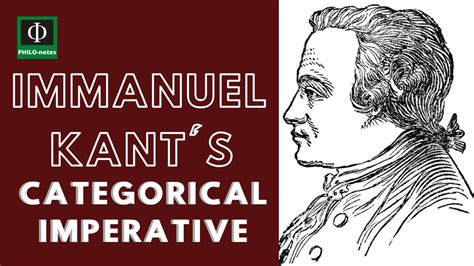 immanuel kant categorical imperative book