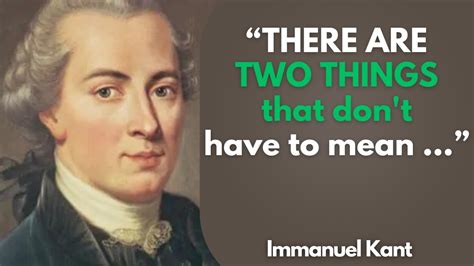 immanuel kant most famous idea