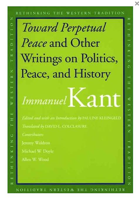 immanuel kant perpetual war