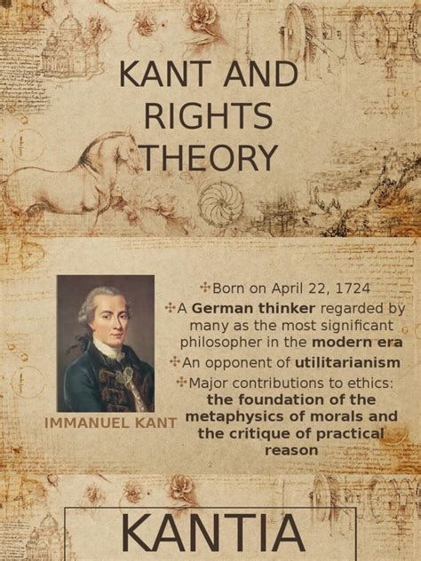 immanuel kant rights theory