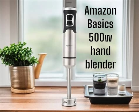 Immersion Blender Basics