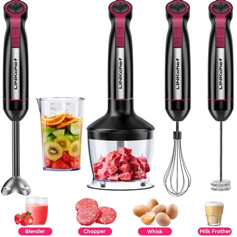 Immersion Blender With Food Processor