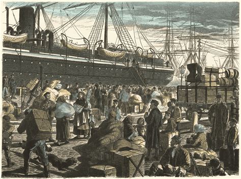 immigrant ships arriving in baltimore