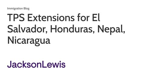 immigration extension for honduras