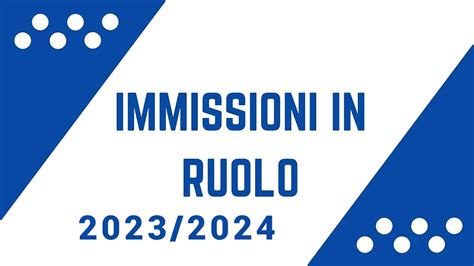 immissioni in ruolo 2023/24 allegato a